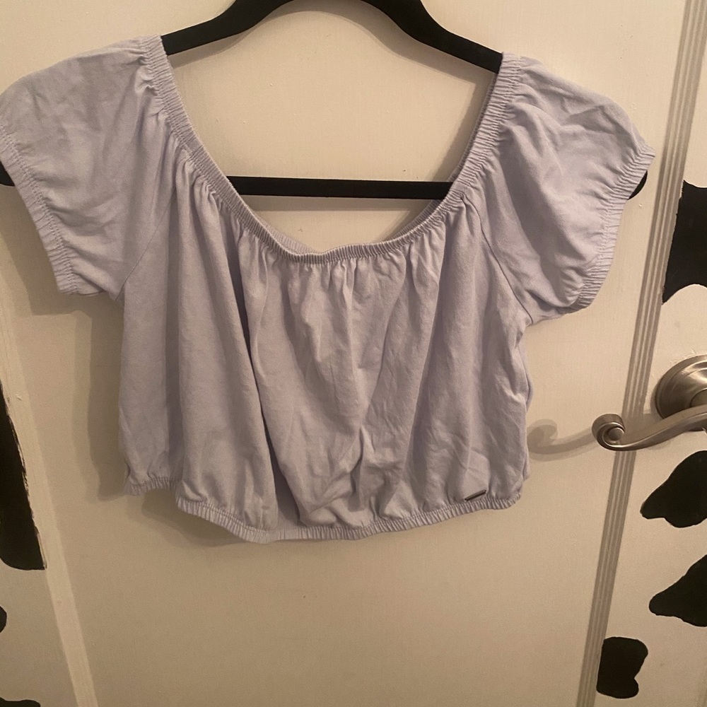 Hollister off the shoulder top